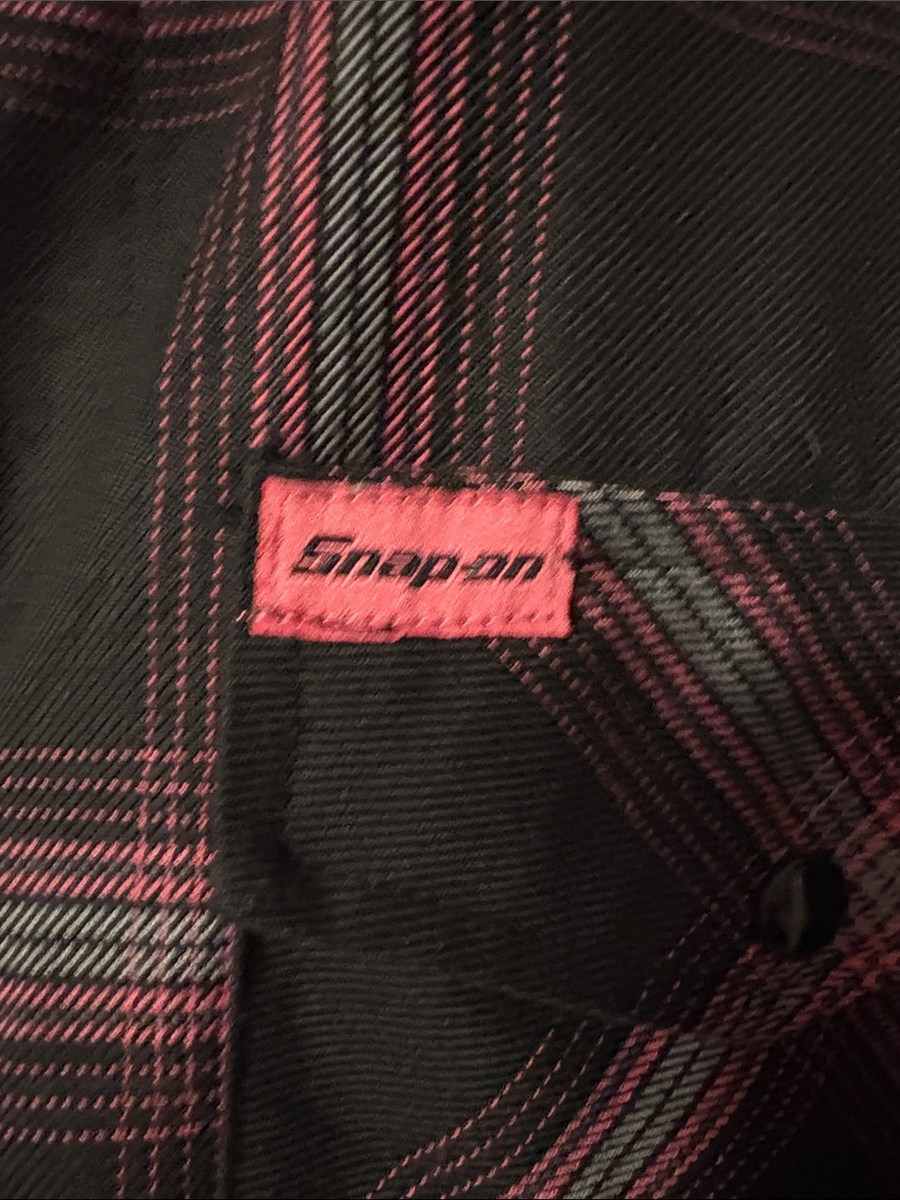 Dixxon Black & Pink Plaid Men's Button-Up Shirt - Picture 3 of 4